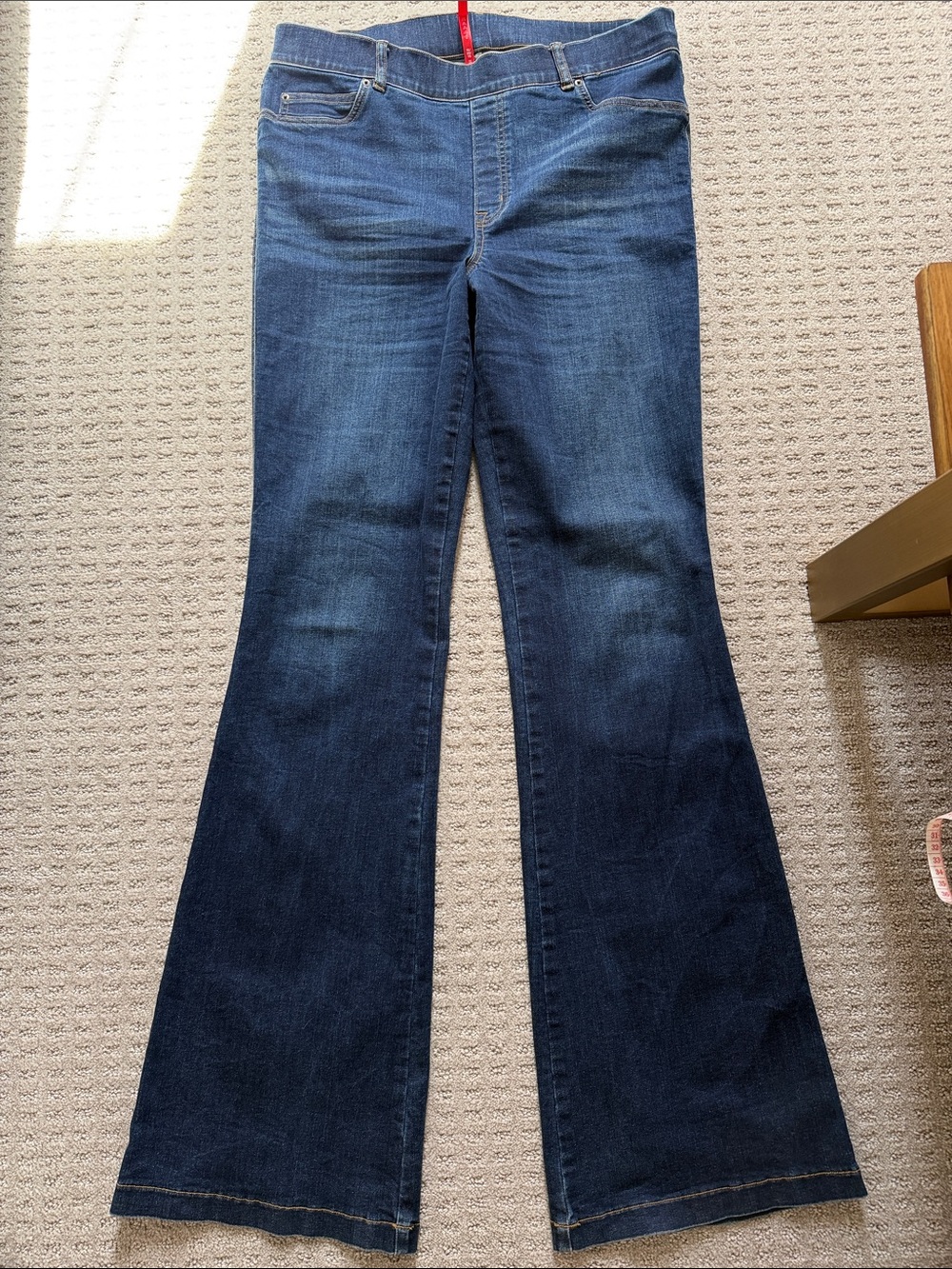 Women’s Dark Blue Flared Jeans Spanx xl tall